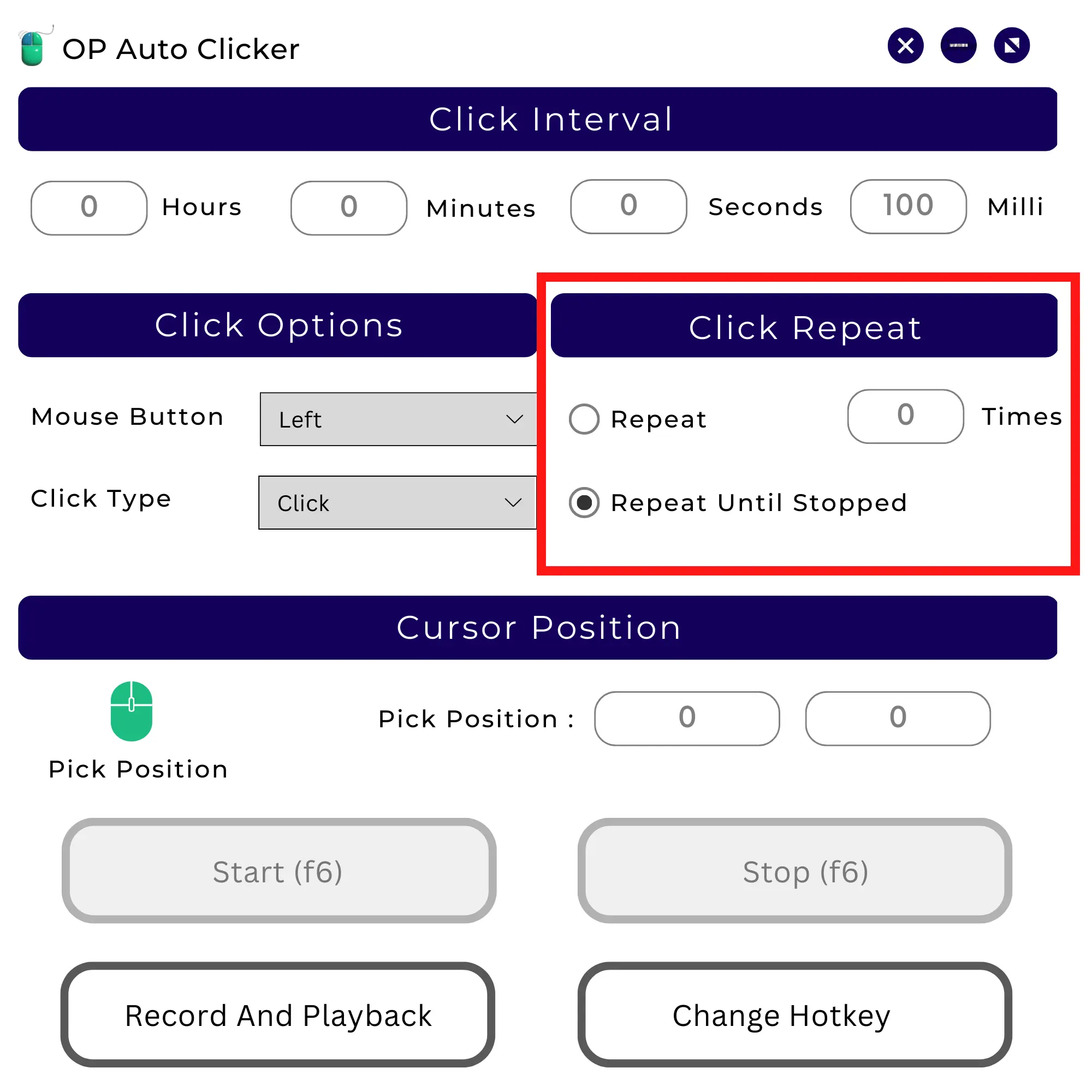 Determine Click Quantity Determine Click Quantity